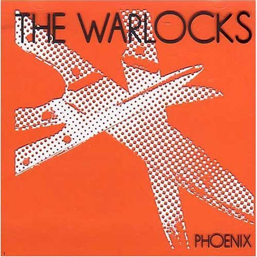CD cover for The Warlocks’ “Phoenix” with a dotted phoenix graphic.