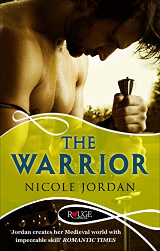 Book cover: Torso of a man with a weapon, yellow background, title "The Warrior.