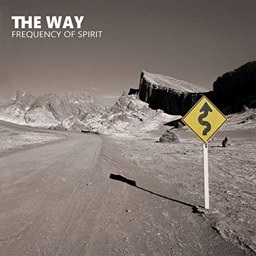 CD cover: winding road, mountains, and a warning sign in a desert.