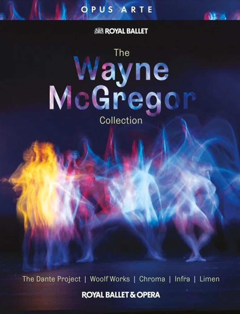 Blu-ray case featuring a contemporary dance performance, likely abstract imagery.