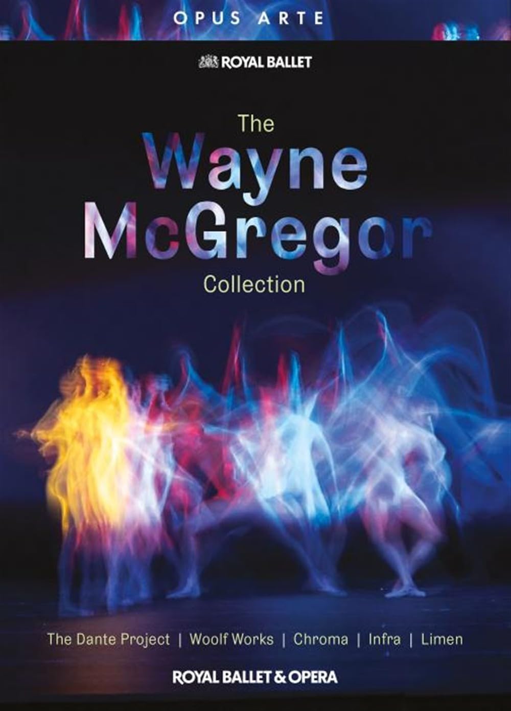 DVD cover for "The Wayne McGregor Collection" featuring dancers in motion.
