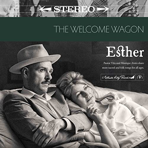 CD cover for “Esther” by The Welcome Wagon, featuring a couple.