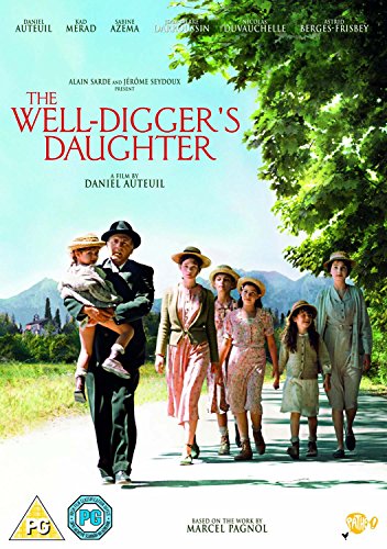 DVD cover for “The Well-Digger’s Daughter” showing a family walking down a road.