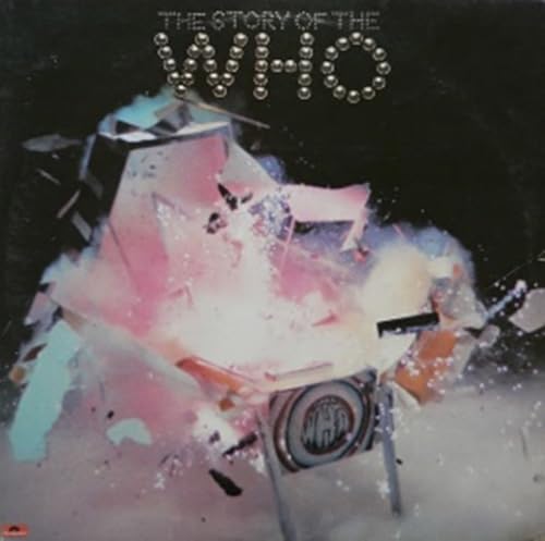 The Who album cover with a broken TV and colorful explosion on black background.
