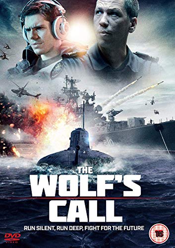 DVD cover for "The Wolf's Call" featuring a submarine and military personnel.