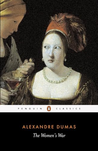 Book cover depicting two women in Renaissance attire, “The Women’s War.”