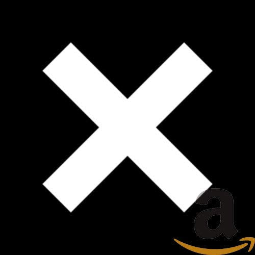 White "X" symbol on black background with small Amazon logo.