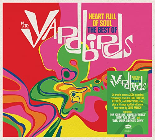 CD cover for The Yardbirds’ “Heart Full Of Soul” compilation album.