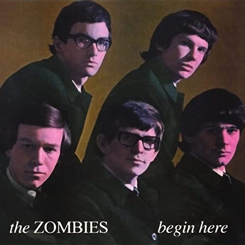 The Zombies album cover featuring a portrait of the five band members.