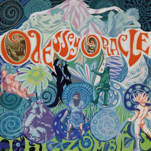 Album cover for The Zombies’ “Odessey and Oracle” featuring swirling psychedelic art.