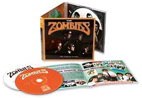 CD package for The Zombies’ singles, with band photo and booklet.