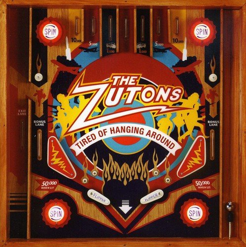 CD cover resembling a vintage pinball machine with "The Zutons" logo.