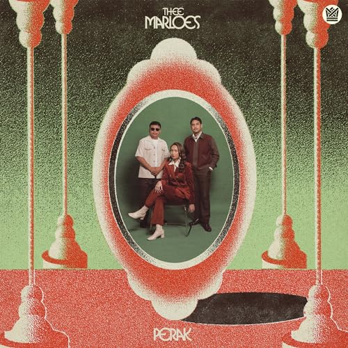 CD cover for Thee Marloes - Perak, featuring two people in an oval frame.