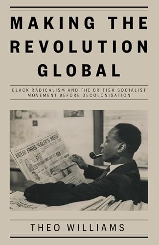 Book cover with a portrait of a man reading a newspaper.