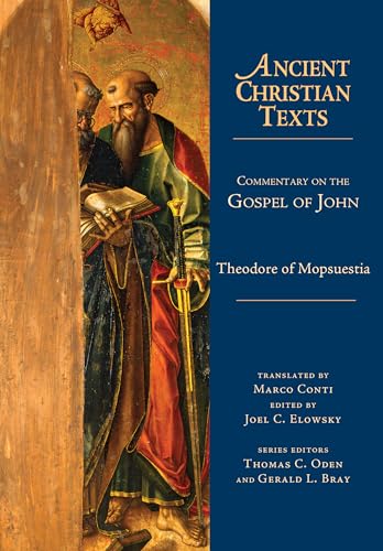 Book cover: “Commentary on the Gospel of John” with religious artwork.