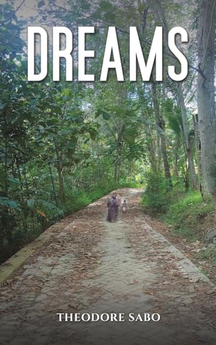 Book cover with "DREAMS" title over a forest path scene.