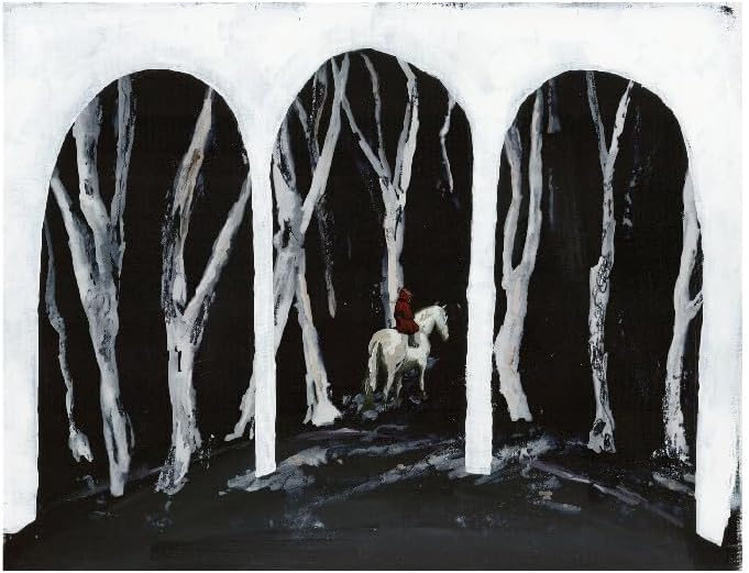CD case for These New Puritans’ “Crooked Wing” album, featuring abstract artwork.