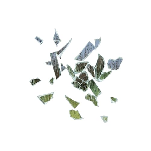 Album cover for These New Puritans’ “Field of Reeds” showing shattered glass.