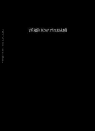 Black album cover with white text: "These New Puritans - Hidden.