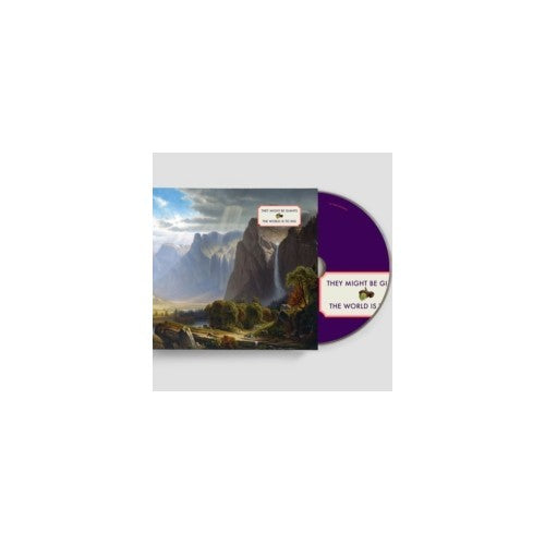They Might Be Giants CD with landscape cover art and purple disc.