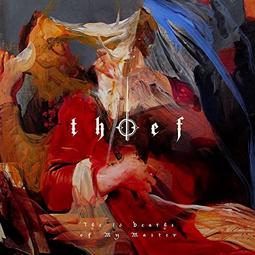 CD cover for Thief’s “The 16 Deaths Of My Master,” painted style.