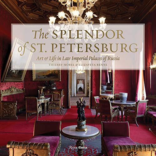 Book cover depicting a lavishly decorated, red-walled room in a Russian palace.
