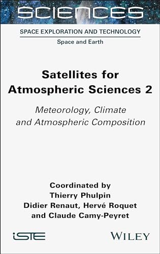 Book cover: “Satellites for Atmospheric Sciences 2” with space imagery.