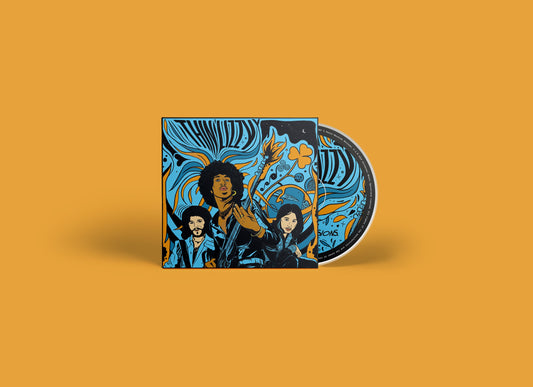 Thin Lizzy album cover, "The Acoustic Sessions," with band portrait and CD.