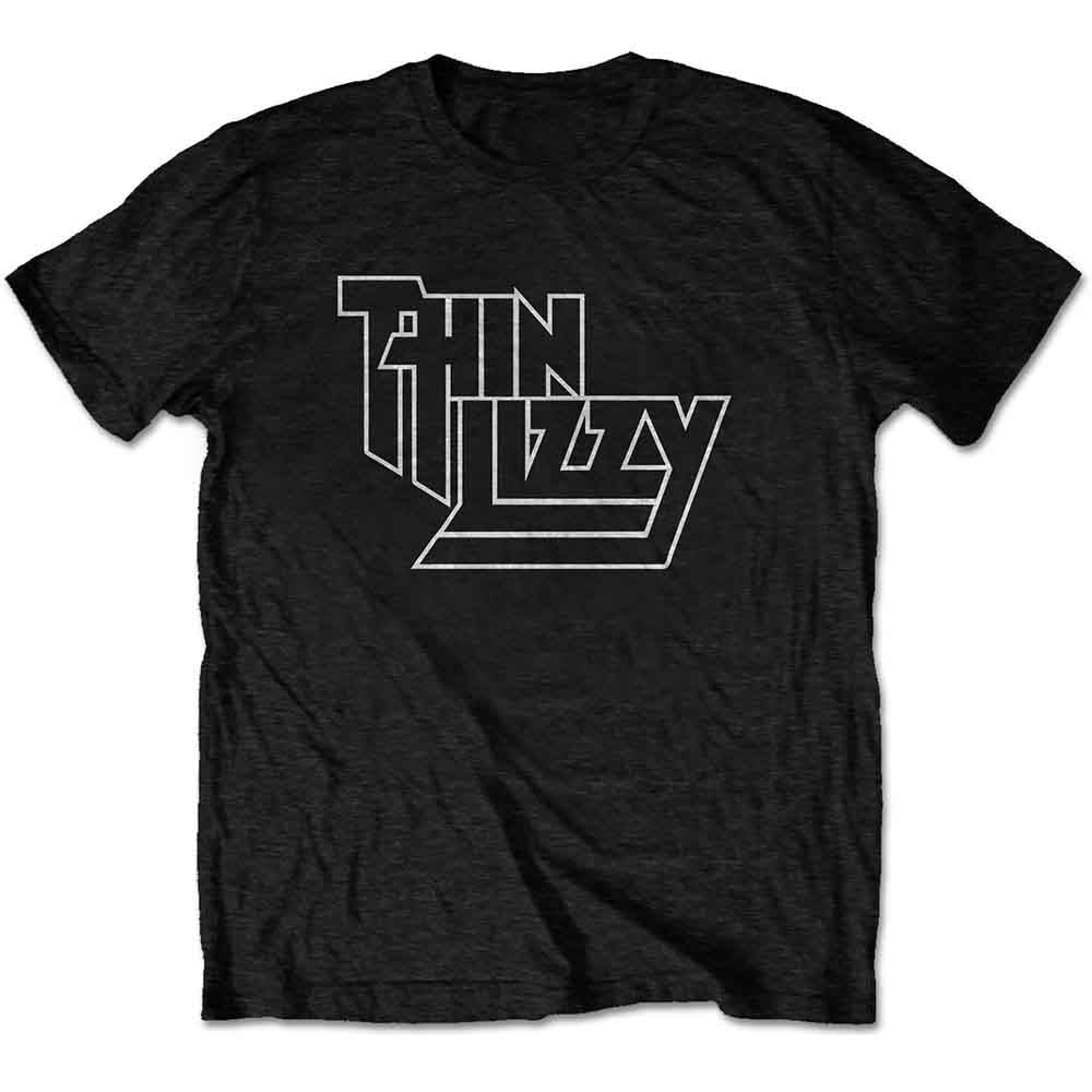 Unisex t-shirt featuring a small Thin Lizzy logo on the chest.