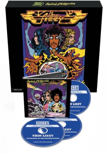 CD package for Thin Lizzy’s “Vagabonds Of The Western World” album.