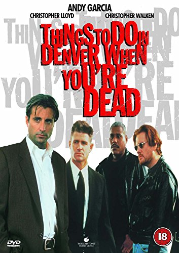 DVD cover for “Things To Do In Denver When You’re Dead” with cast.