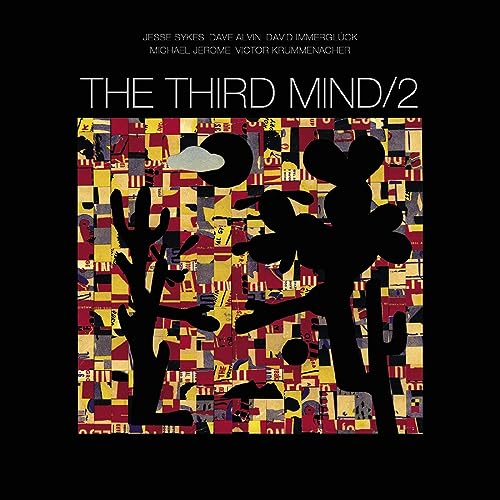 CD cover for “The Third Mind 2” with abstract art and silhouetted trees.
