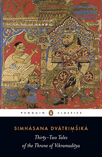 Book cover: ornate Indian painting of a king on a throne with figures.