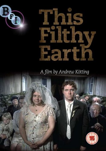 DVD cover for “This Filthy Earth” featuring a bride and groom.