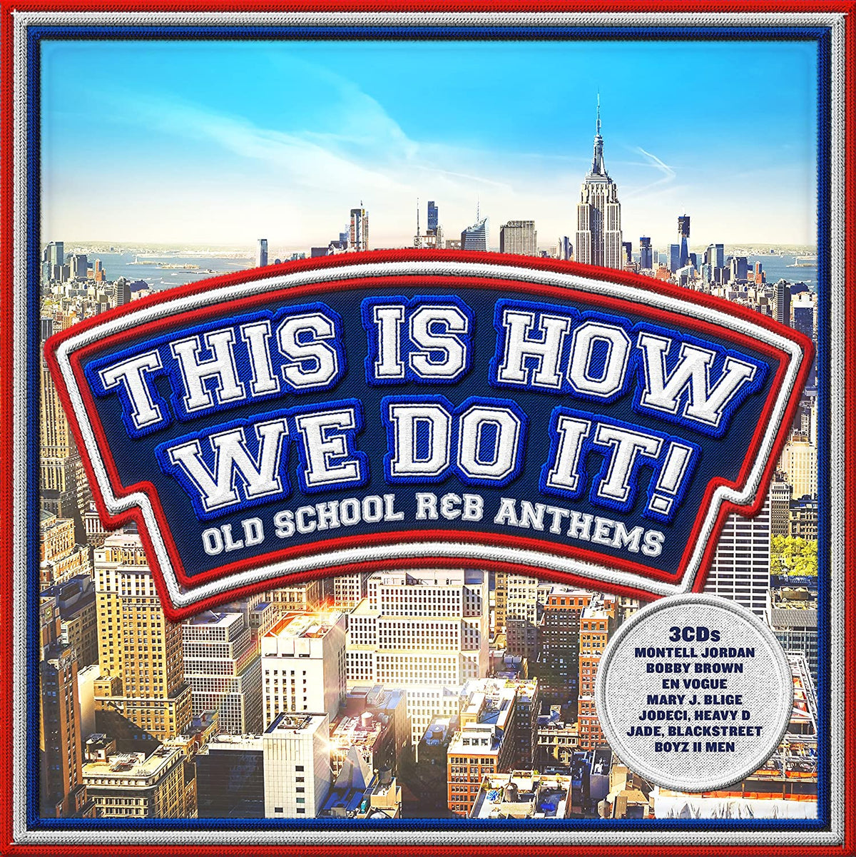 "Album cover with cityscape, red border, and 'This Is How We Do It!' text."