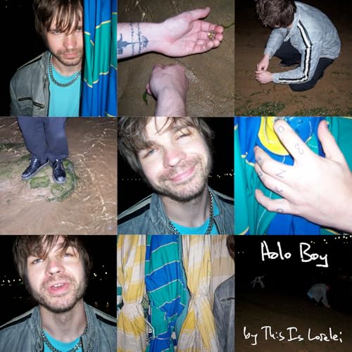 Album cover featuring a man with tattoos, split into nine grainy images.