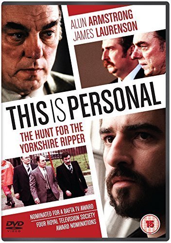 DVD cover with images of men, text "This is Personal: The Hunt for the Yorkshire Ripper".