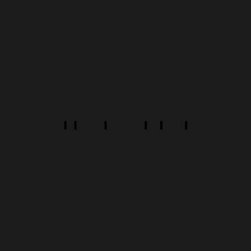 Black vinyl record with minimal white text and barcode on cover.