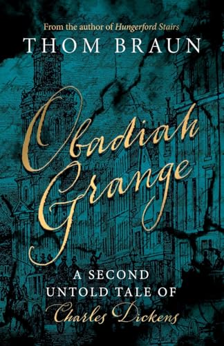 Book cover: “Obadiah Grange” by Thom Braun, with Victorian street scene.
