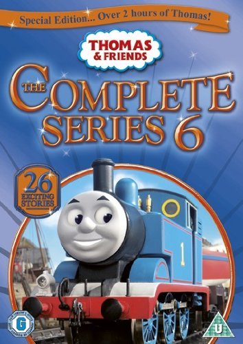 DVD cover for Thomas & Friends The Complete Series 6 featuring Thomas the Tank Engine.