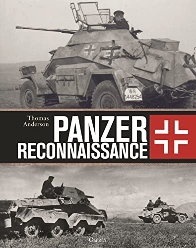 Vintage photograph of a German Panzer armored vehicle, book cover.