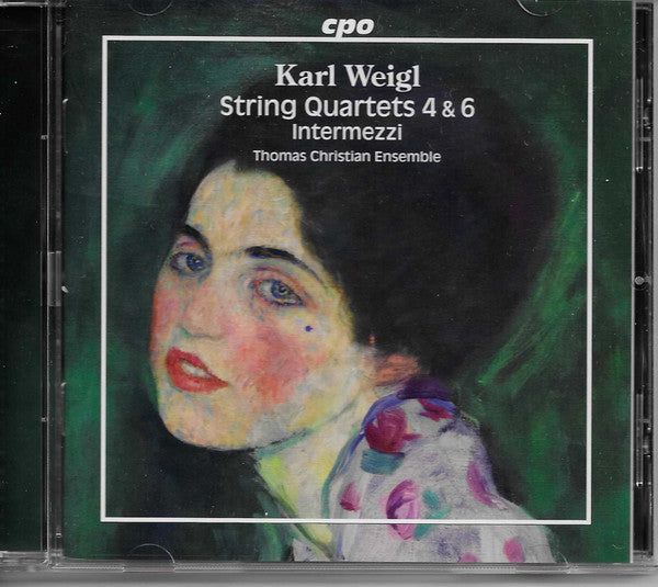 CD cover featuring a painted portrait of a young woman.