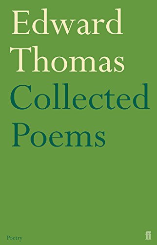 Green book cover with white text: "Edward Thomas Collected Poems".