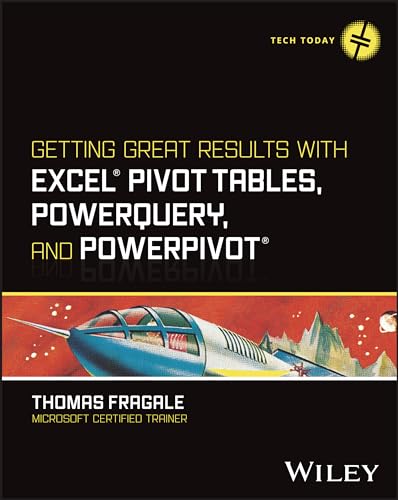 Book cover: "Getting Great Results with Excel" with an airplane image.