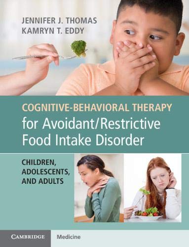 Book cover showing people reacting to food with text about avoidant food intake disorder.