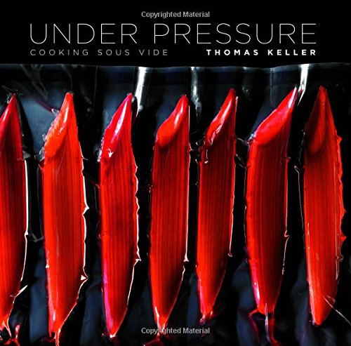 Book cover: "Under Pressure" with red, vacuum-sealed food items.