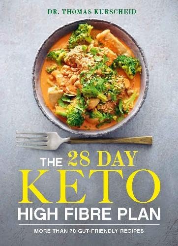 Cookbook cover featuring a bowl of orange curry with broccoli and text.