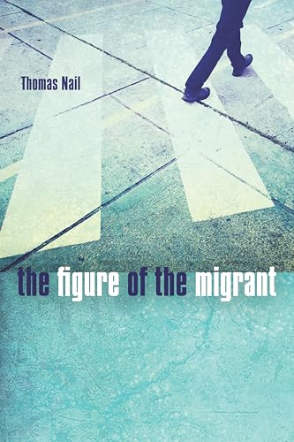 Book cover: pedestrian crossing with a person walking, title "The Figure of the Migrant".