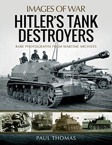 Book cover featuring a German tank destroyer from World War II.