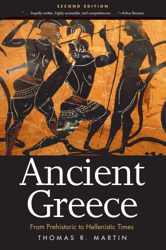 Book cover depicting black-figure pottery and the title "Ancient Greece.